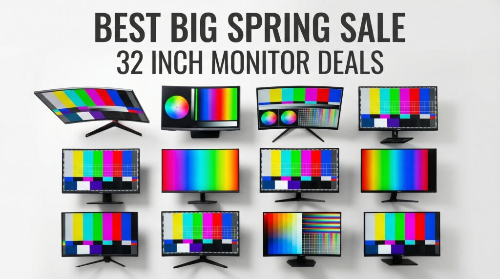 Current image: Best Big Spring Sale 32 Inch Monitor Deals on Amazon