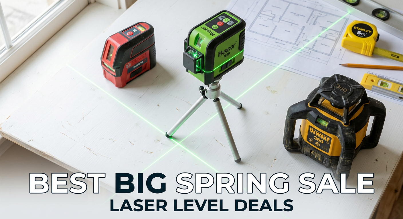 Best Big Spring Sale Laser Level Deals on Amazon