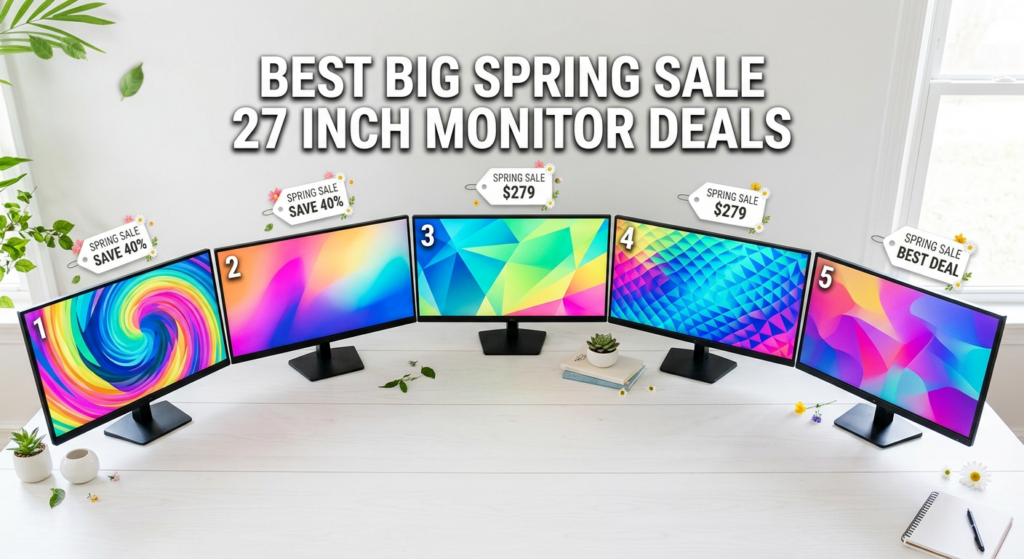 Current image: Best Big Spring Sale 27 Inch Monitor Deals on Amazon