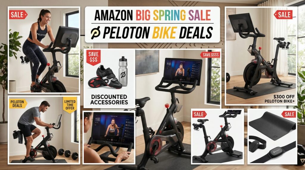 Current image: Best Big Spring Sale Peloton Bike Deals on Amazon