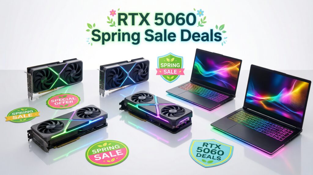 Current image: Best Big Spring Sale NVIDIA RTX 5060 Deals on Amazon