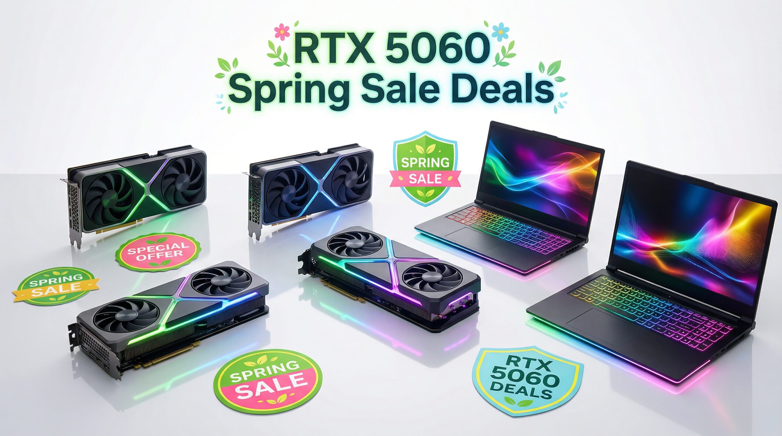 Best Big Spring Sale NVIDIA RTX 5060 Deals on Amazon