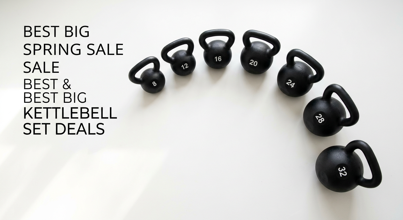Best Big Spring Sale Kettlebell Set Deals on Amazon