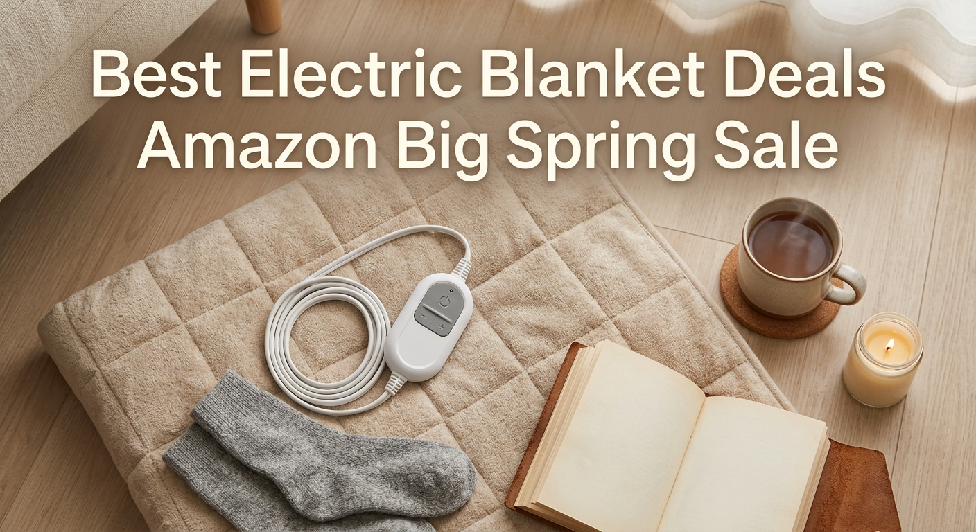Best Big Spring Sale Electric Blanket Deals on Amazon