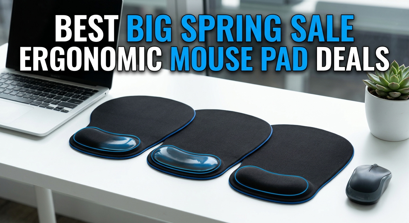 Best Big Spring Sale Ergonomic Mouse Pad Deals on Amazon