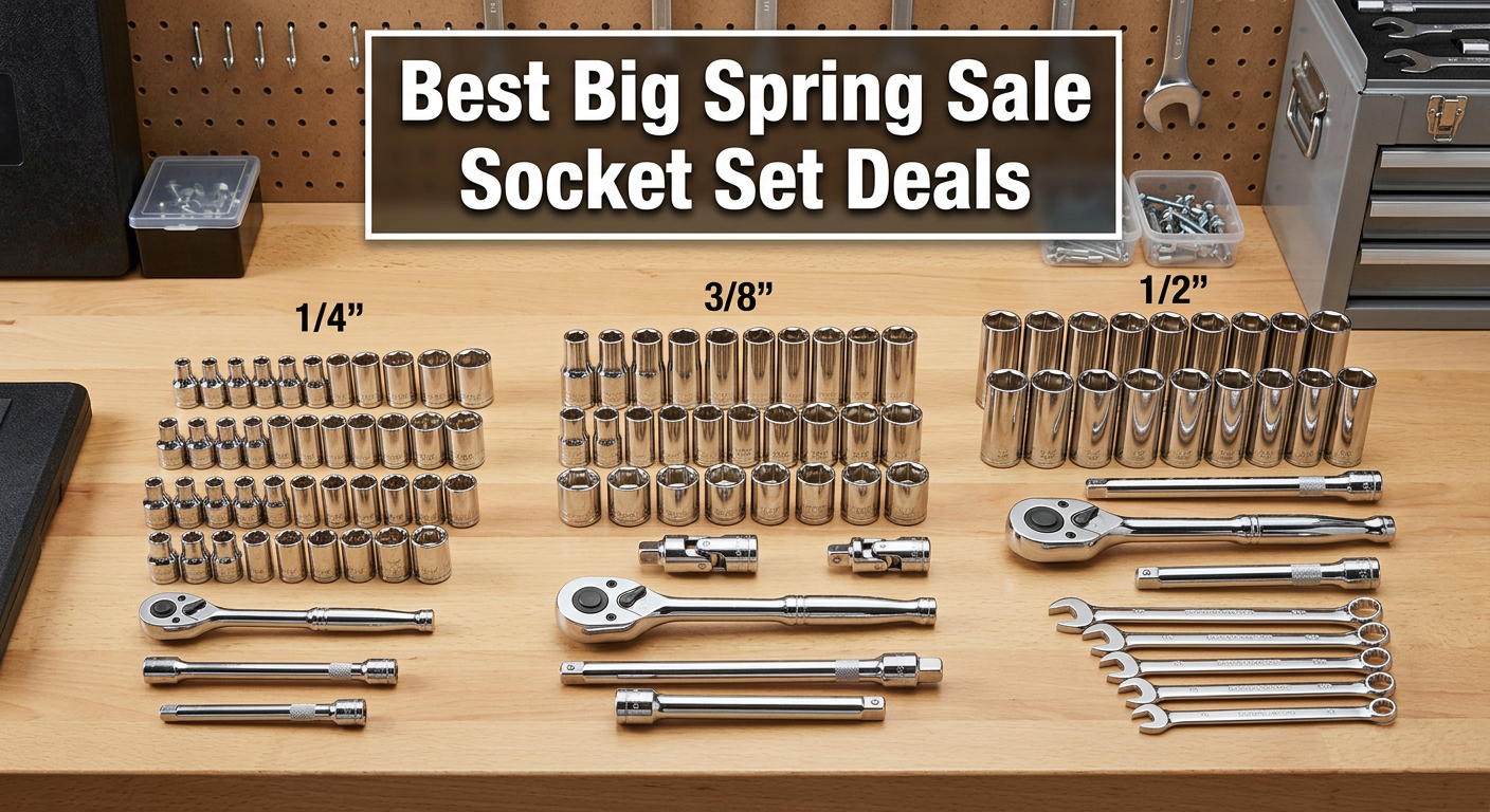 Best Big Spring Sale Socket Set Deals on Amazon