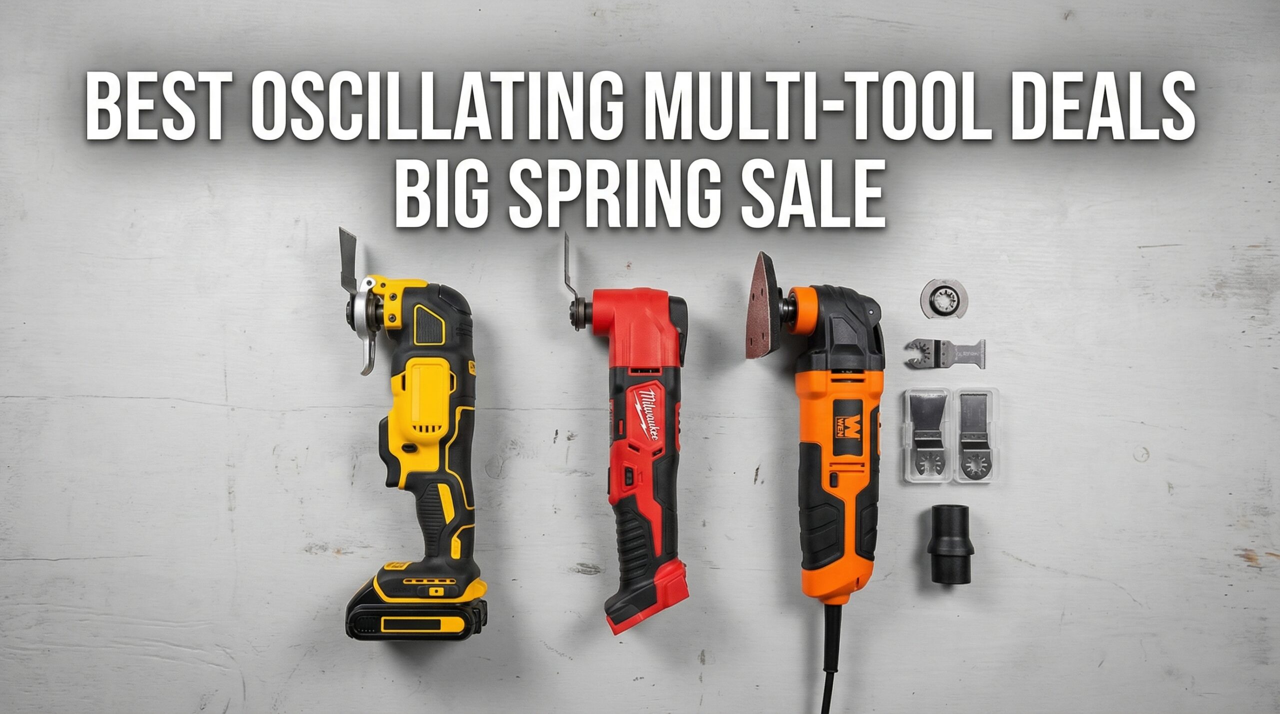 Best Big Spring Sale Oscillating Multi-Tool Deals on Amazon