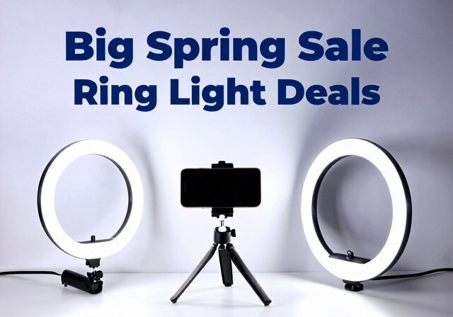 Best Big Spring Sale Ring Light Deals on Amazon