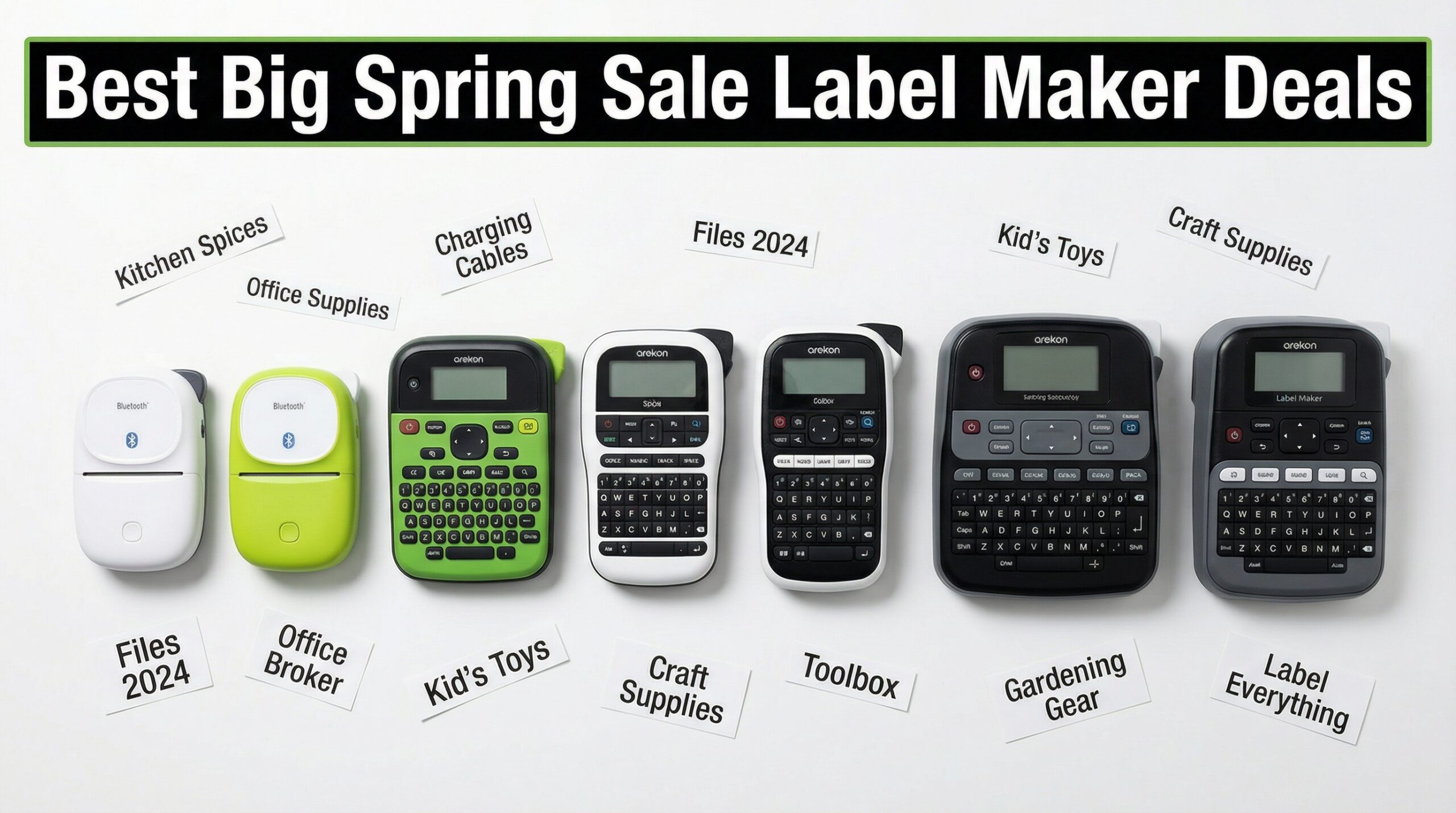 Best Big Spring Sale Label Maker Deals on Amazon