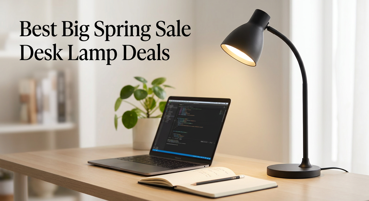 Best Big Spring Sale Desk Lamp Deals on Amazon