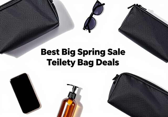 Best Big Spring Sale Toiletry Bag Deals on Amazon