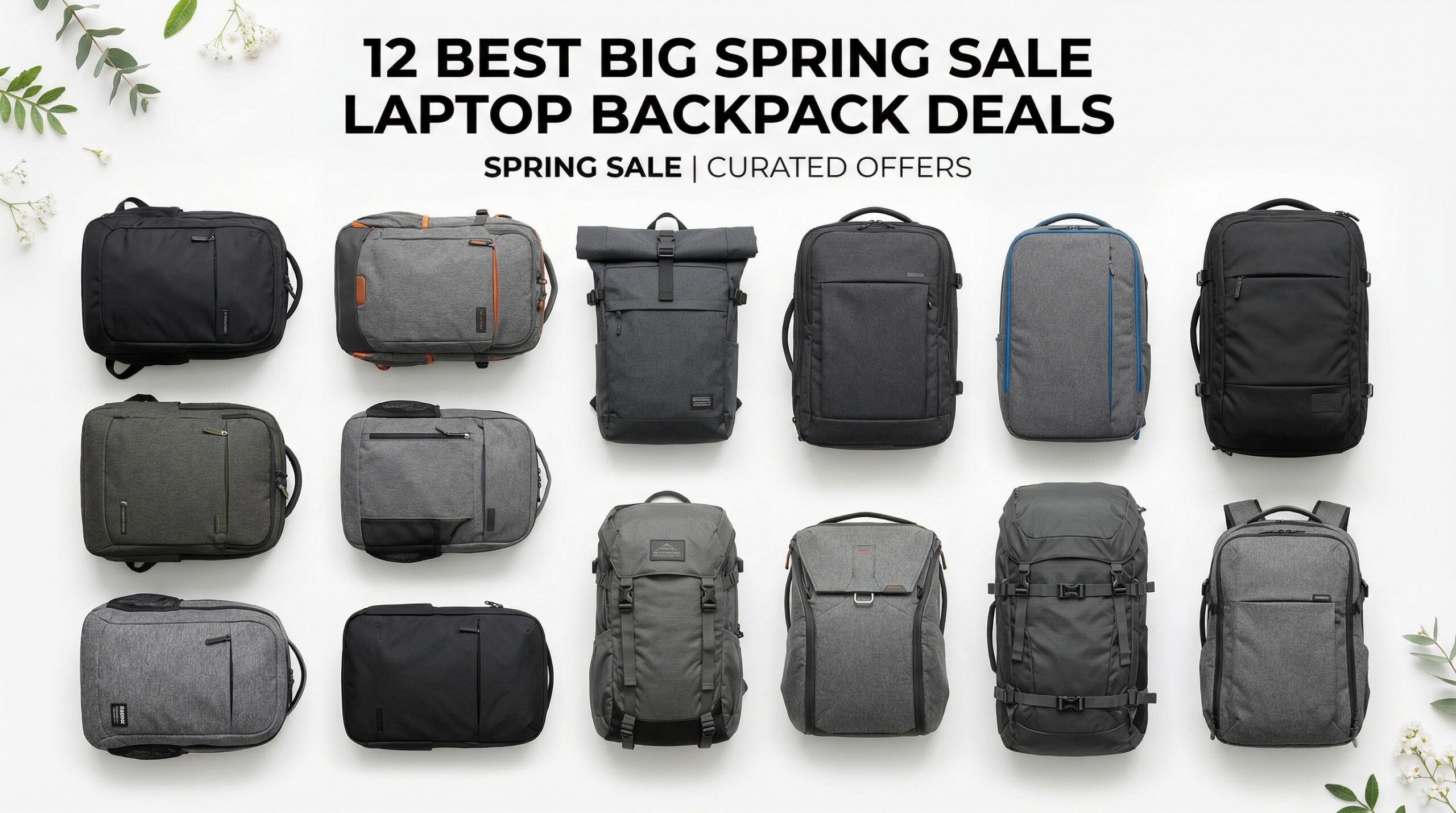Best Big Spring Sale Laptop Backpack Deals on Amazon