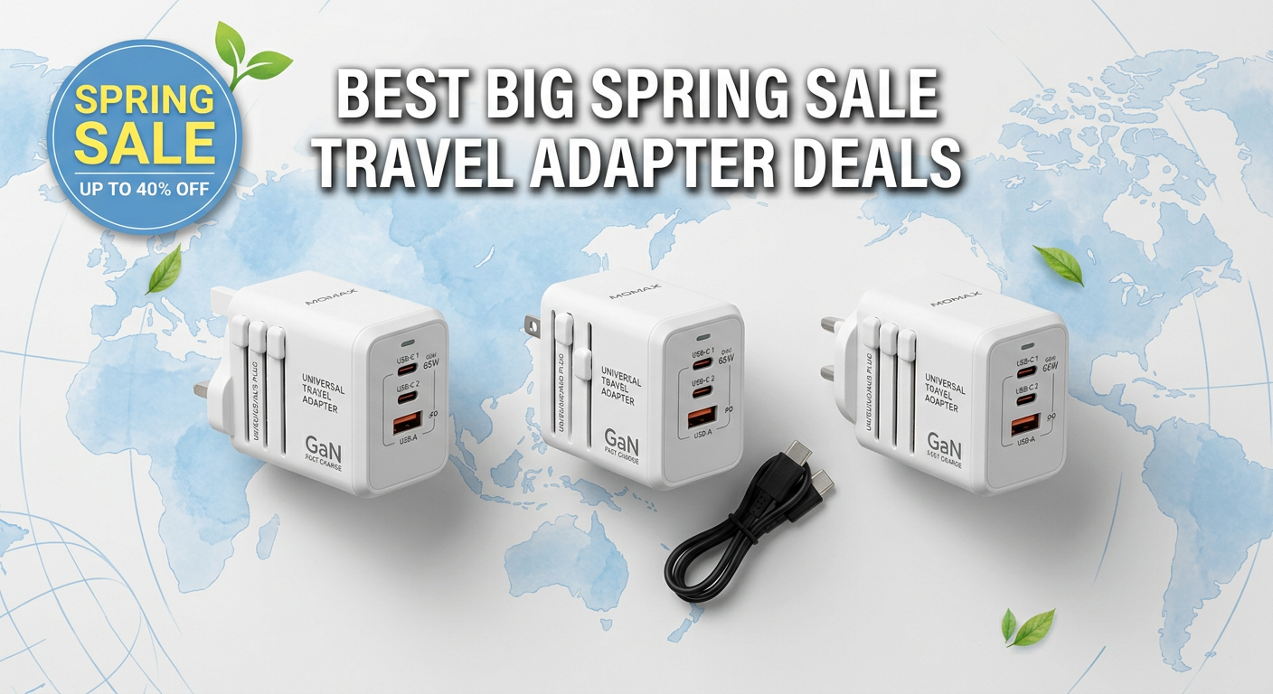 Best Big Spring Sale Travel Adapter Deals on Amazon