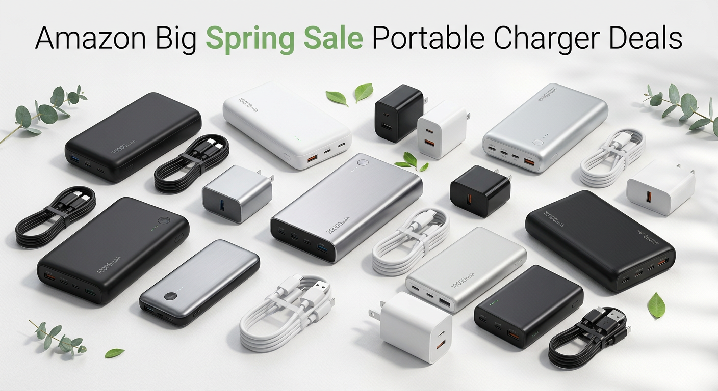 Best Big Spring Sale Portable Charger Deals on Amazon