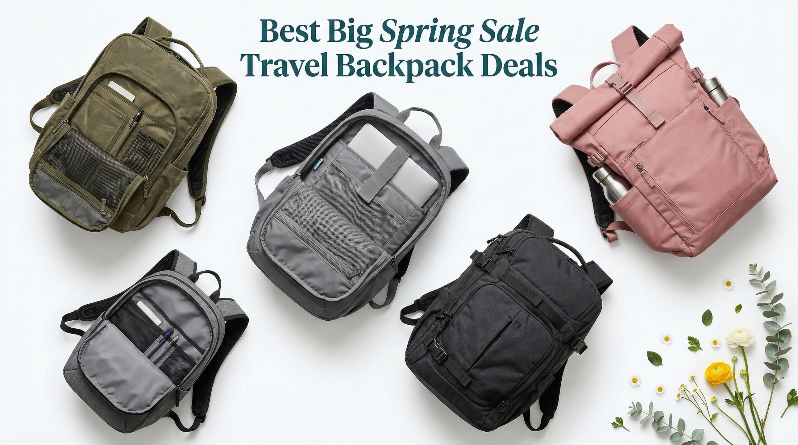 Best Big Spring Sale Travel Backpack Deals on Amazon