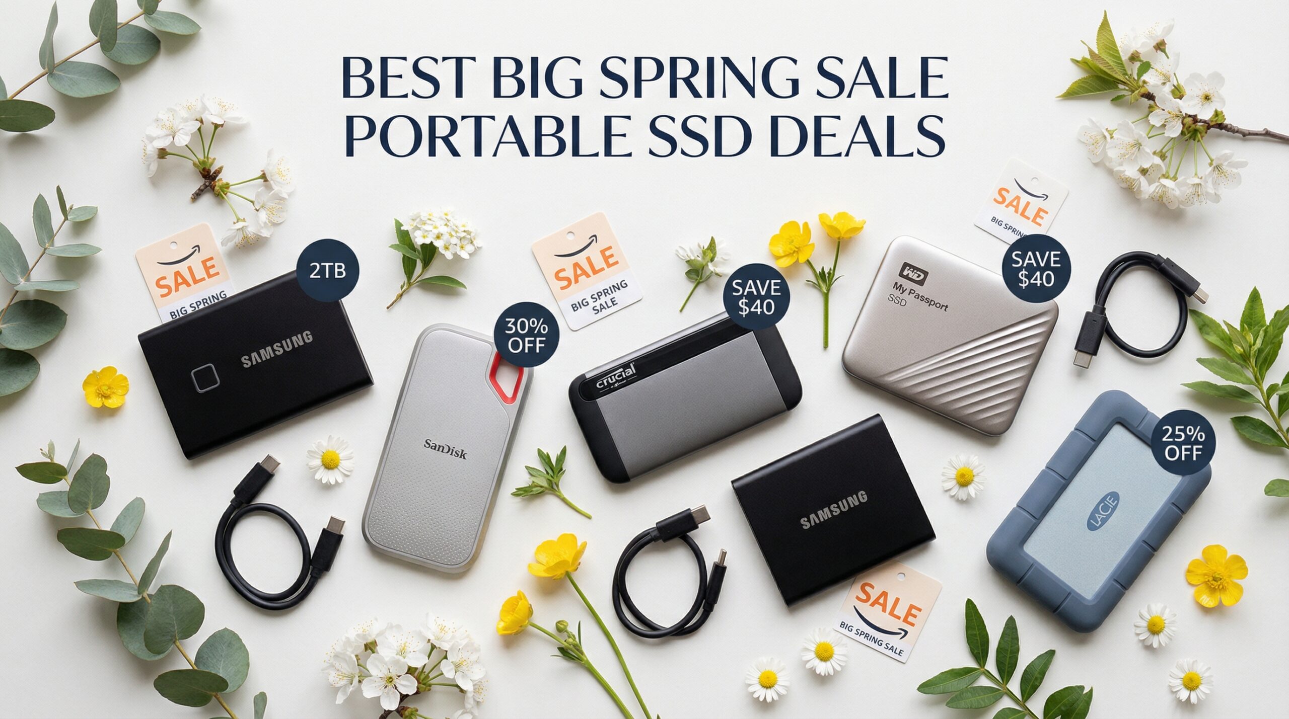 Best Big Spring Sale Portable SSD Deals on Amazon