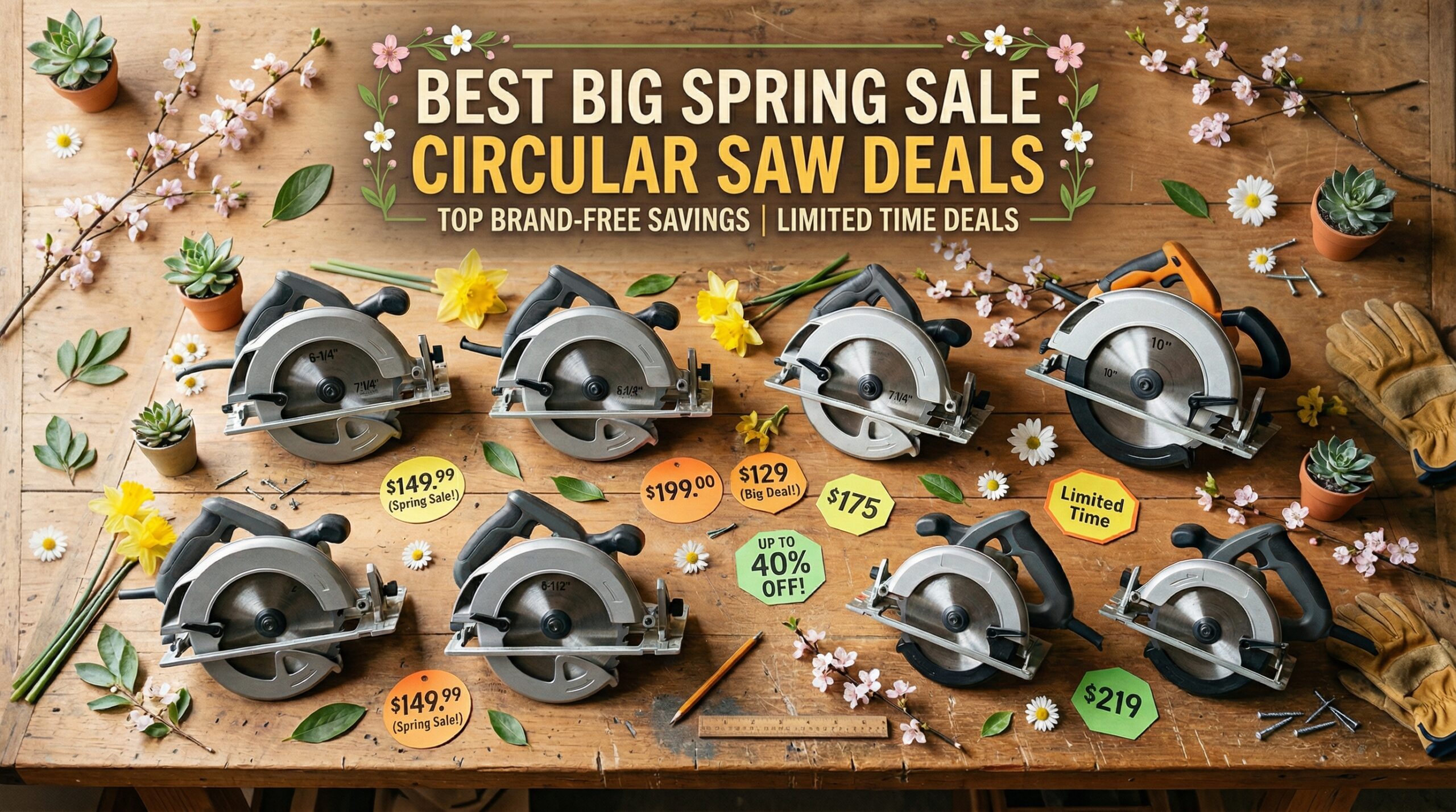 Best Big Spring Sale Circular Saw Deals on Amazon