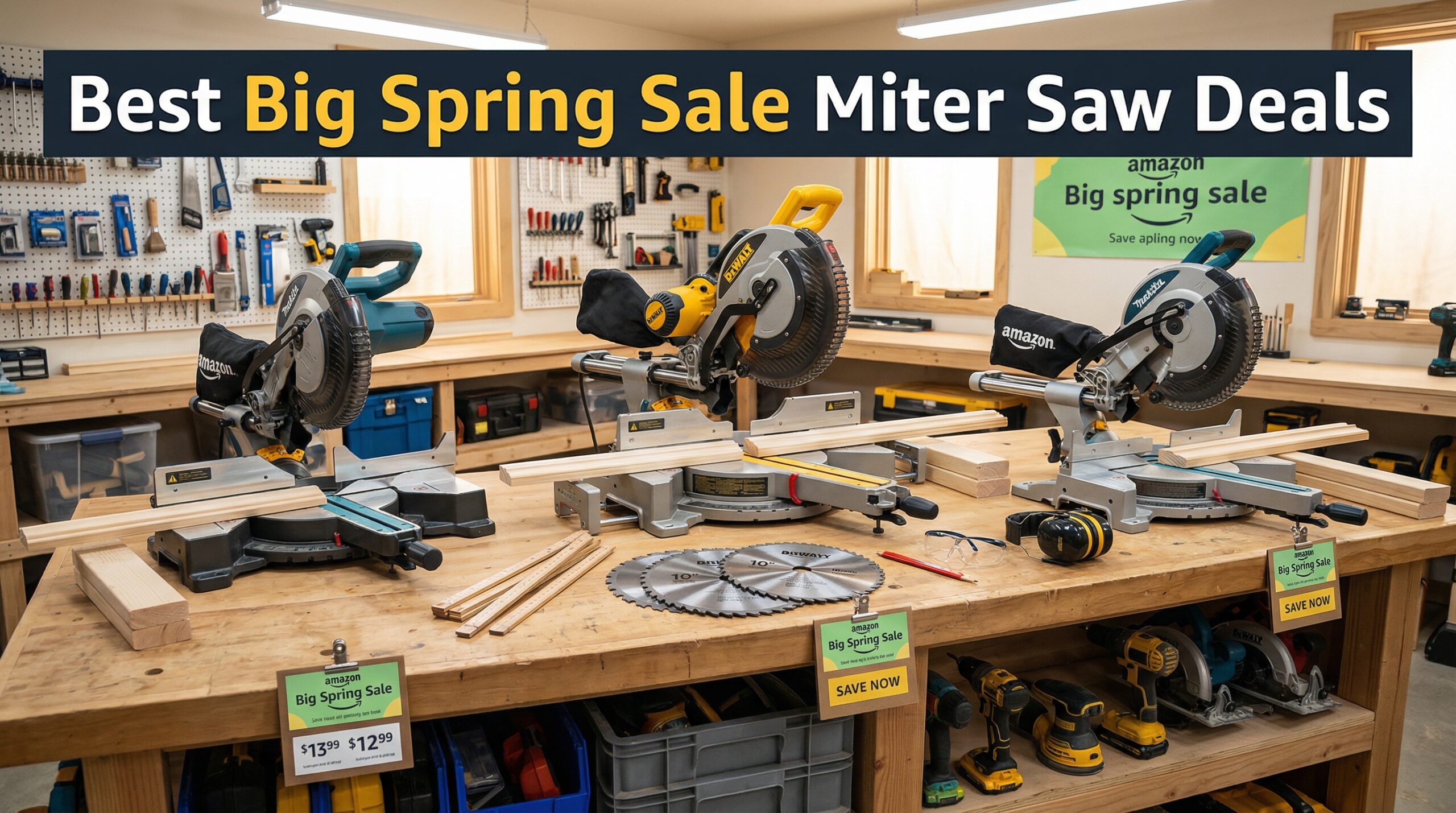 Best Big Spring Sale Miter Saw Deals on Amazon