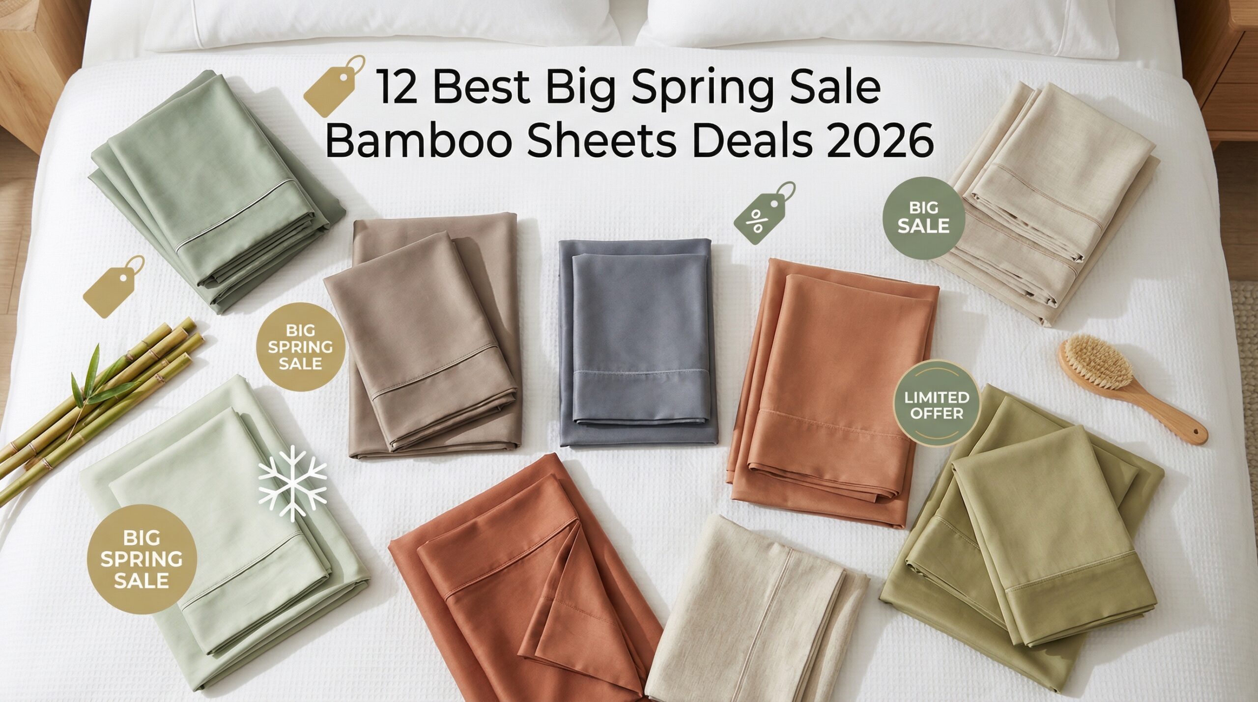 Best Big Spring Sale Bamboo Sheets Deals on Amazon