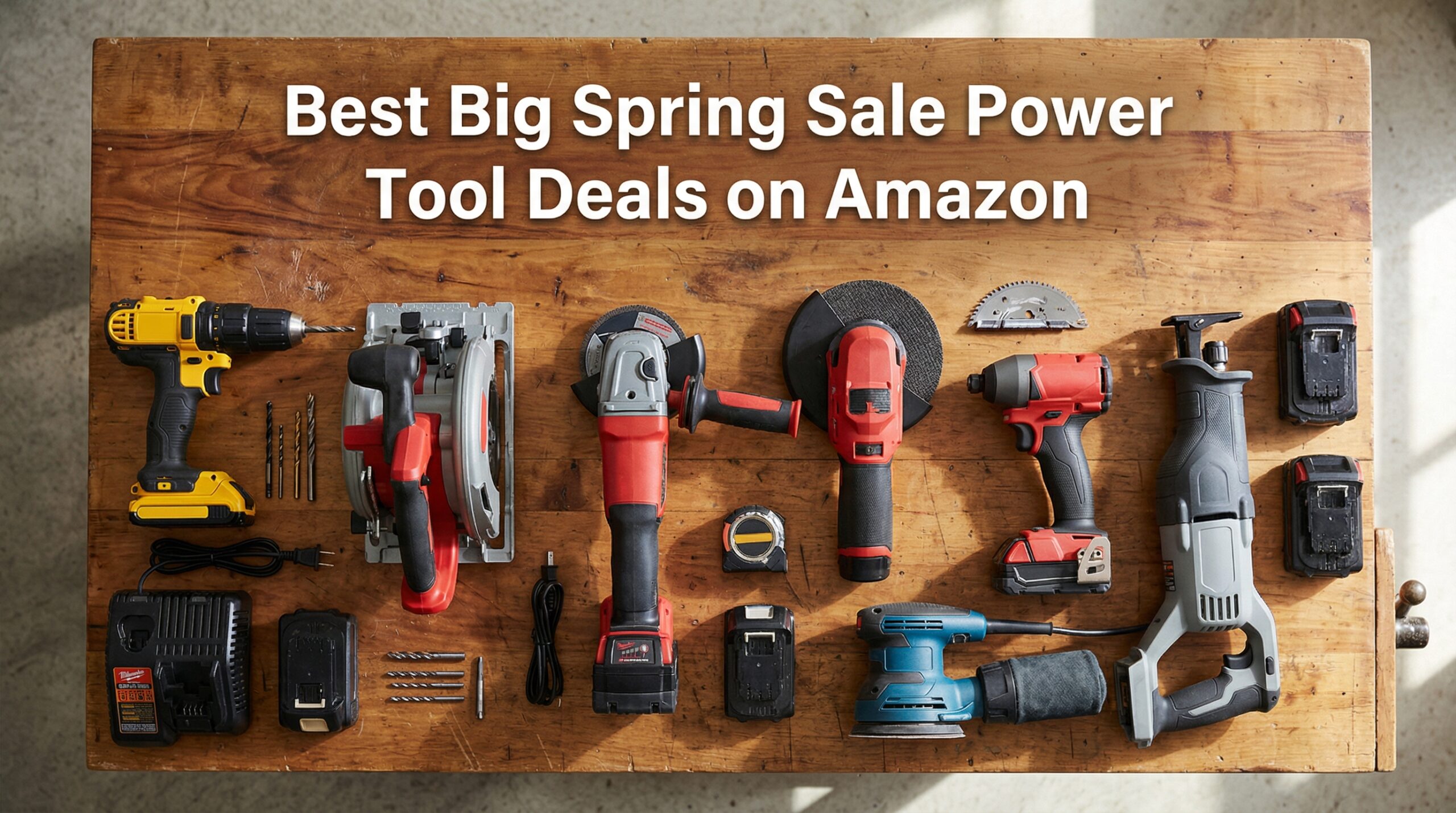 Best Big Spring Sale Power Tool Deals on Amazon