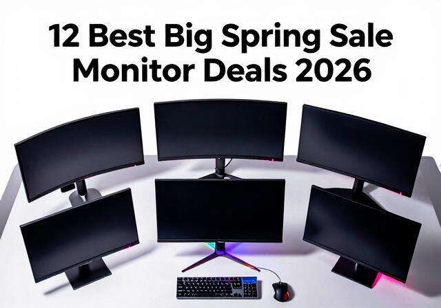 Best Big Spring Sale Monitor Deals on Amazon