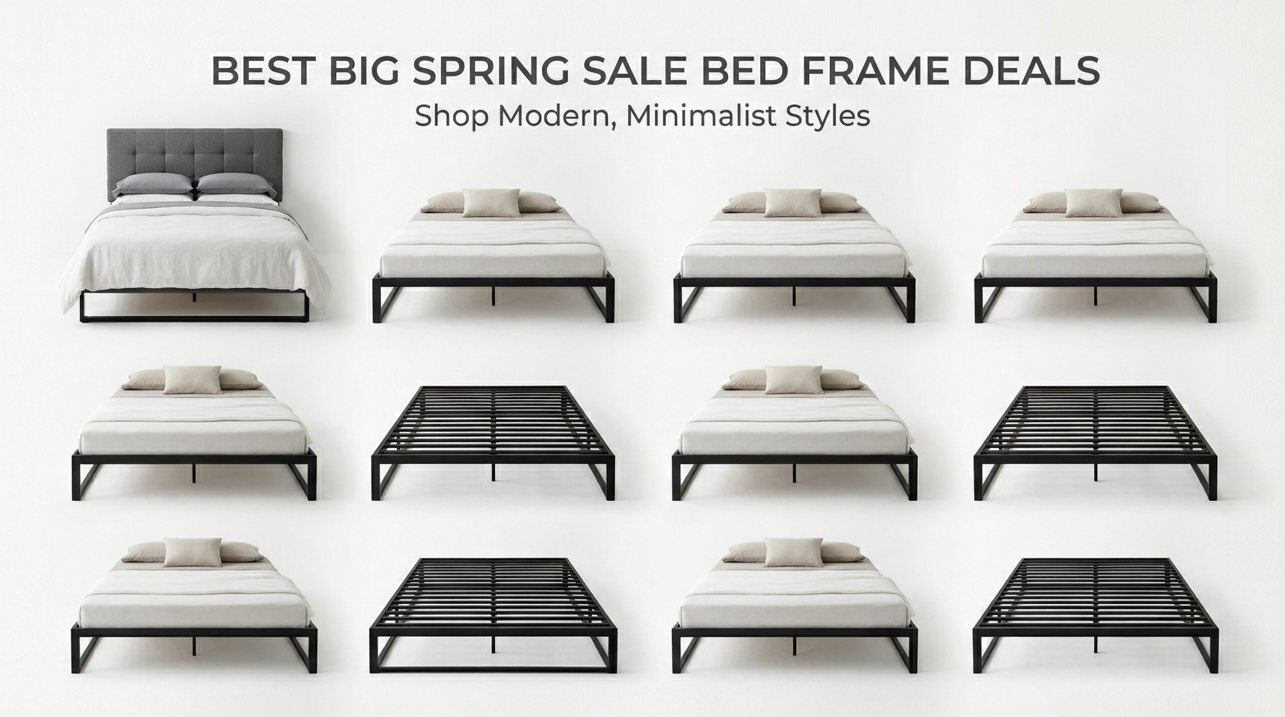 Best Big Spring Sale Bed Frame Deals on Amazon