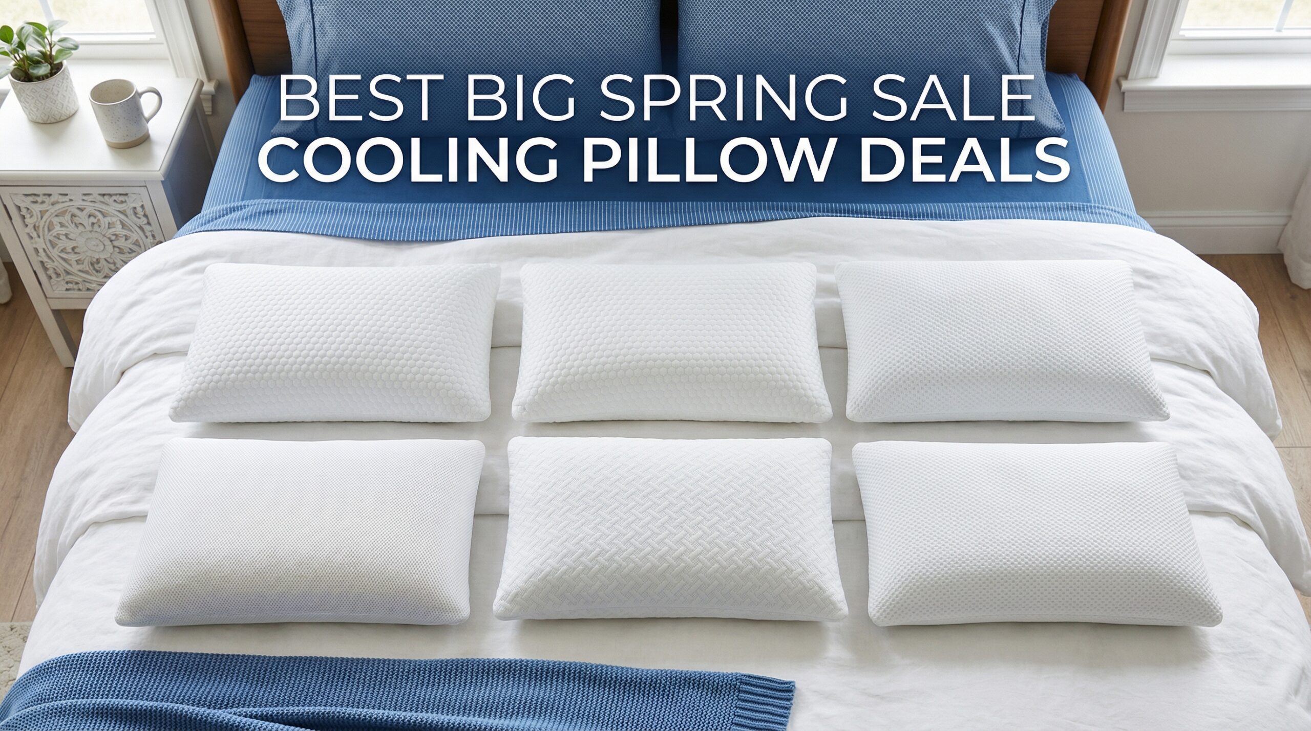 Best Big Spring Sale Cooling Pillow Deals on Amazon