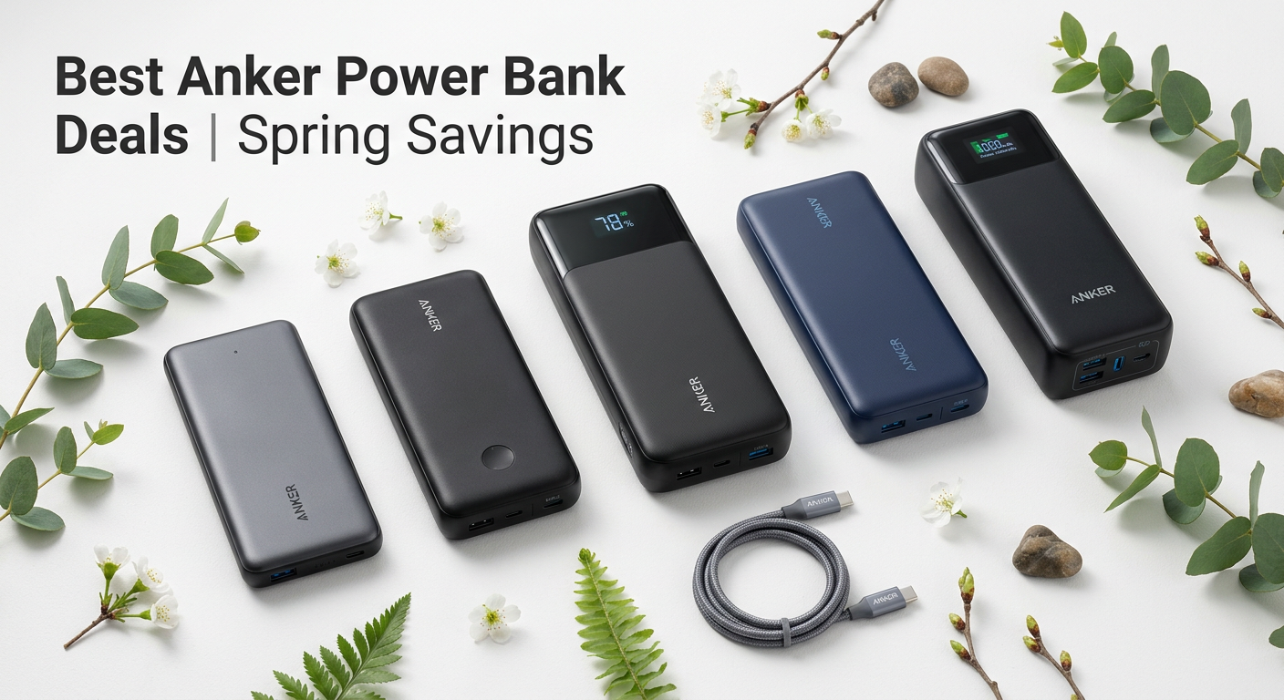 Best Big Spring Sale Anker Power Bank Deals on Amazon