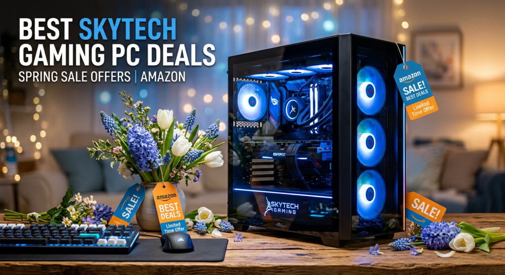 Current image: Best Big Spring Sale Skytech Gaming PC Deals on Amazon