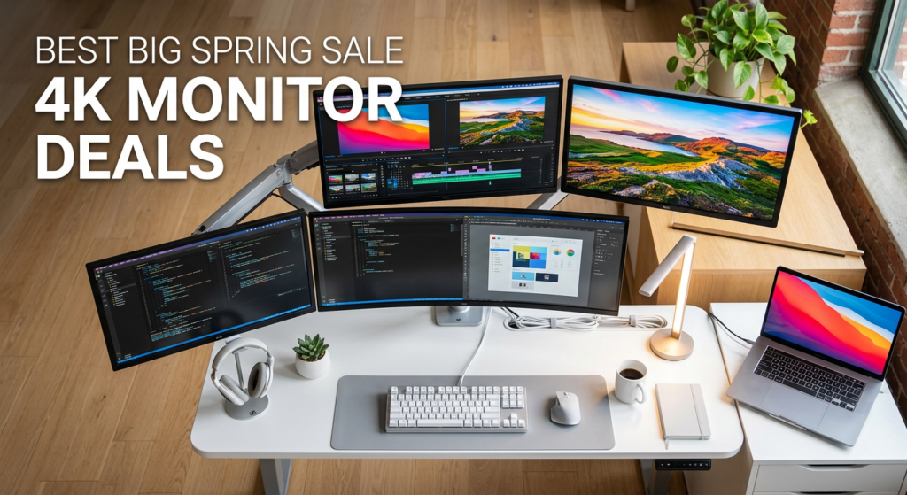 Current image: Best Big Spring Sale 4K Monitor Deals on Amazon
