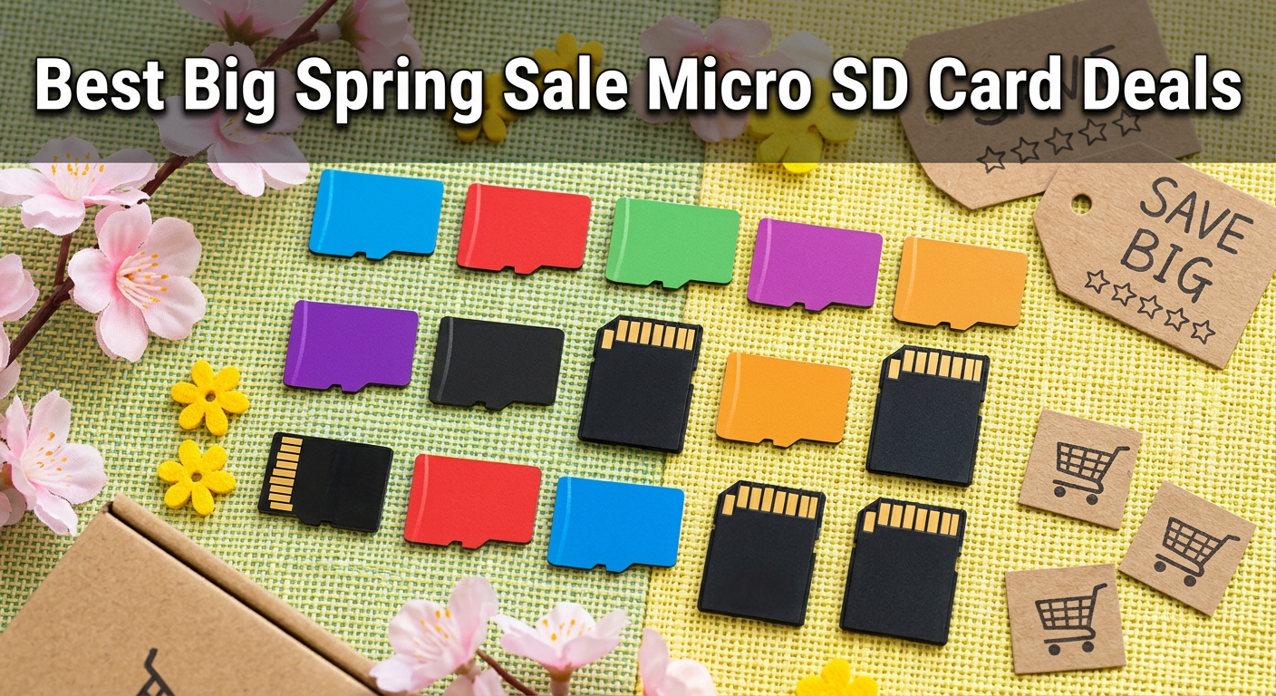 Best Big Spring Sale Micro SD Card Deals on Amazon