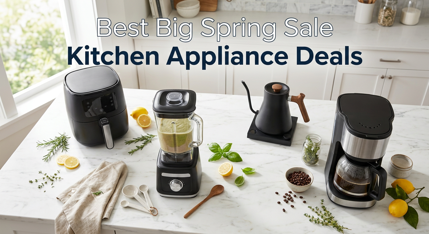 Best Big Spring Sale Kitchen Appliance Deals on Amazon