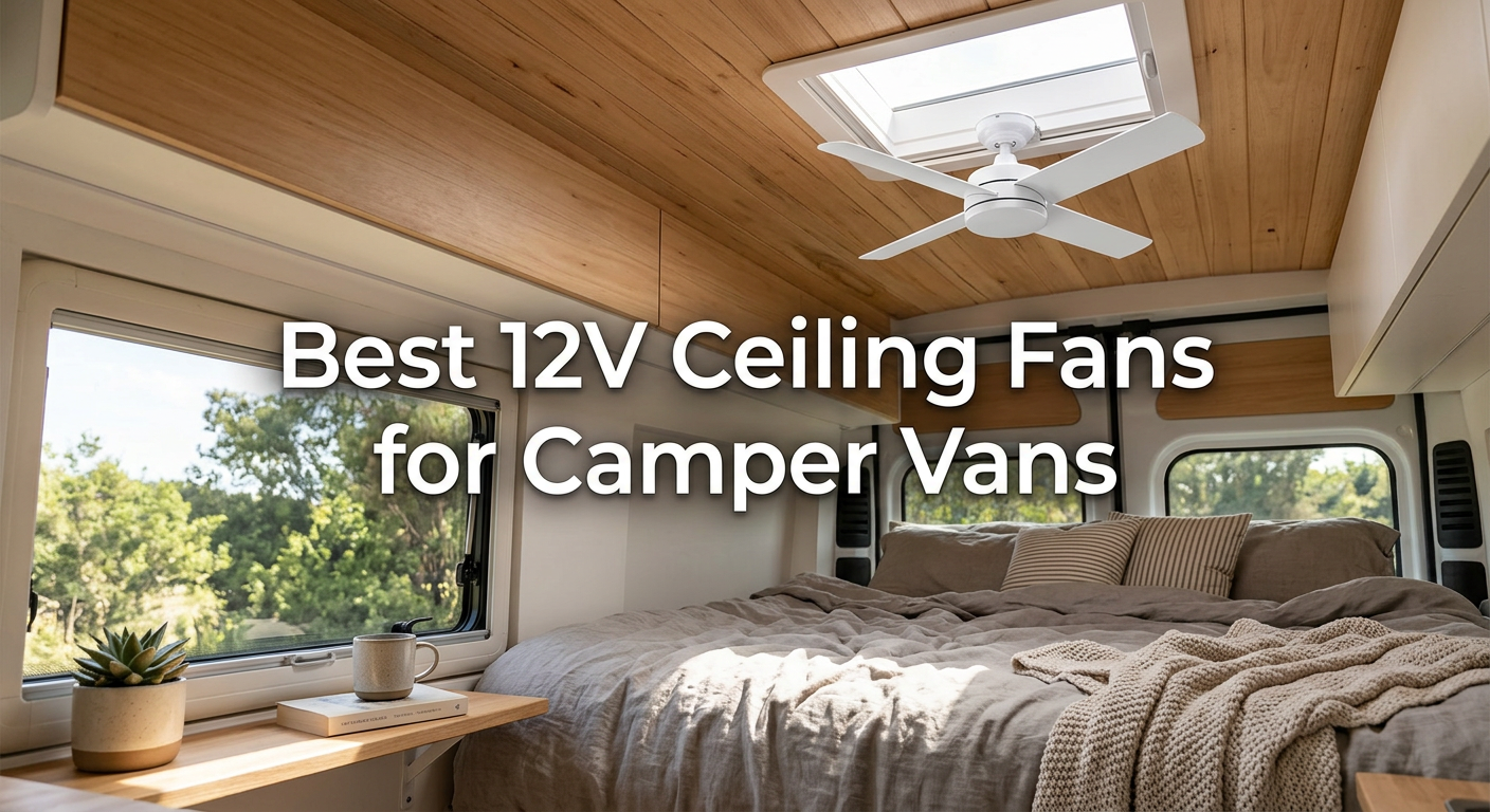 Best 12V Ceiling Fans for Camper Vans