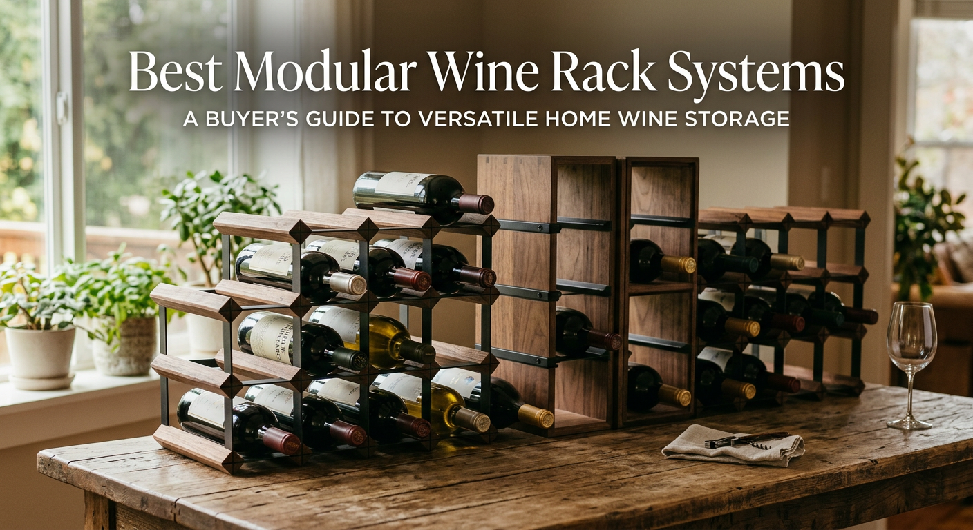 Best Modular Wine Rack Systems for Cellar Storage
