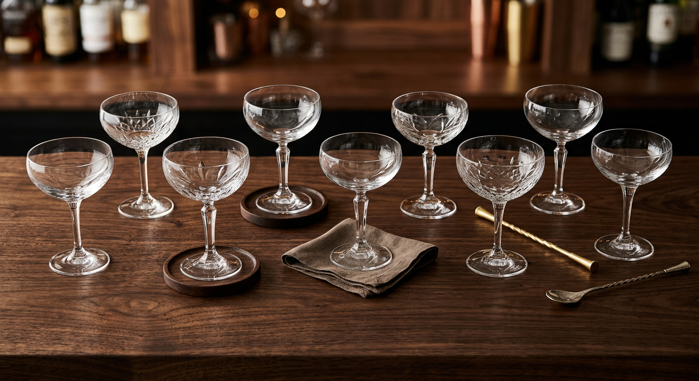 Best Coupe Cocktail Glasses for Craft Cocktails