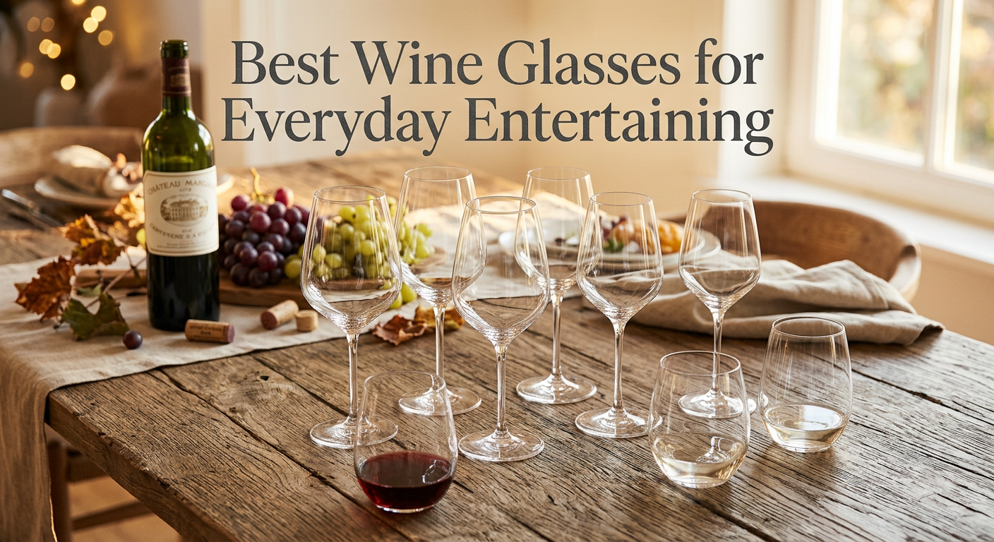 Best Wine Glasses for Everyday Entertaining