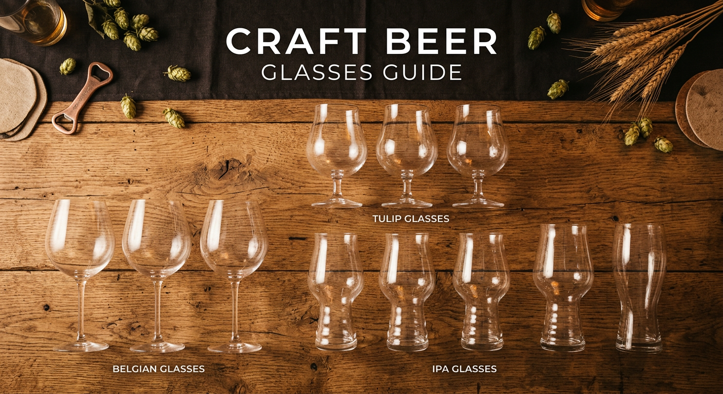 Best Craft Beer Glasses for Home Bars