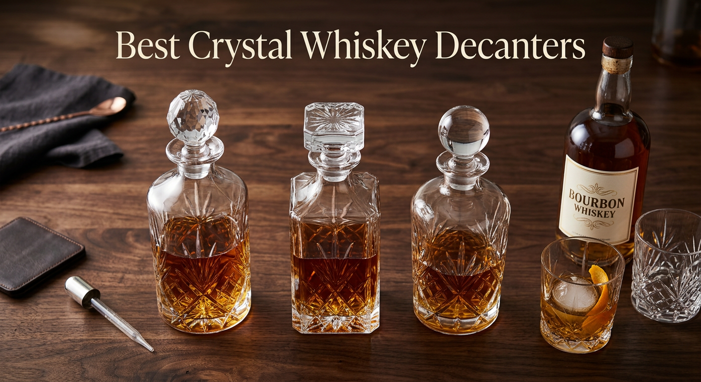 Best Crystal Whiskey Decanters for Bourbon Lovers