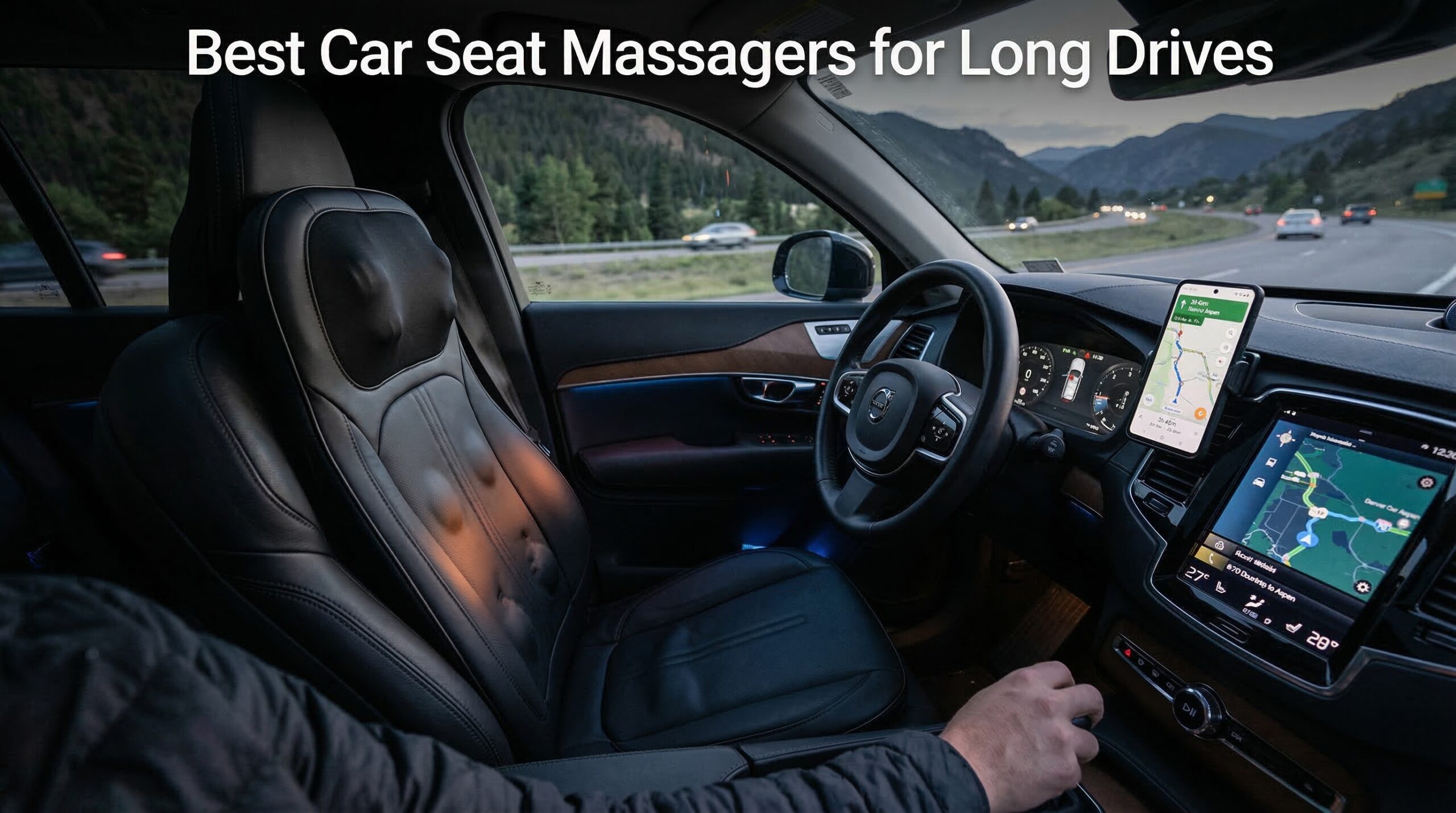 Best Car Seat Massagers for Long Drives