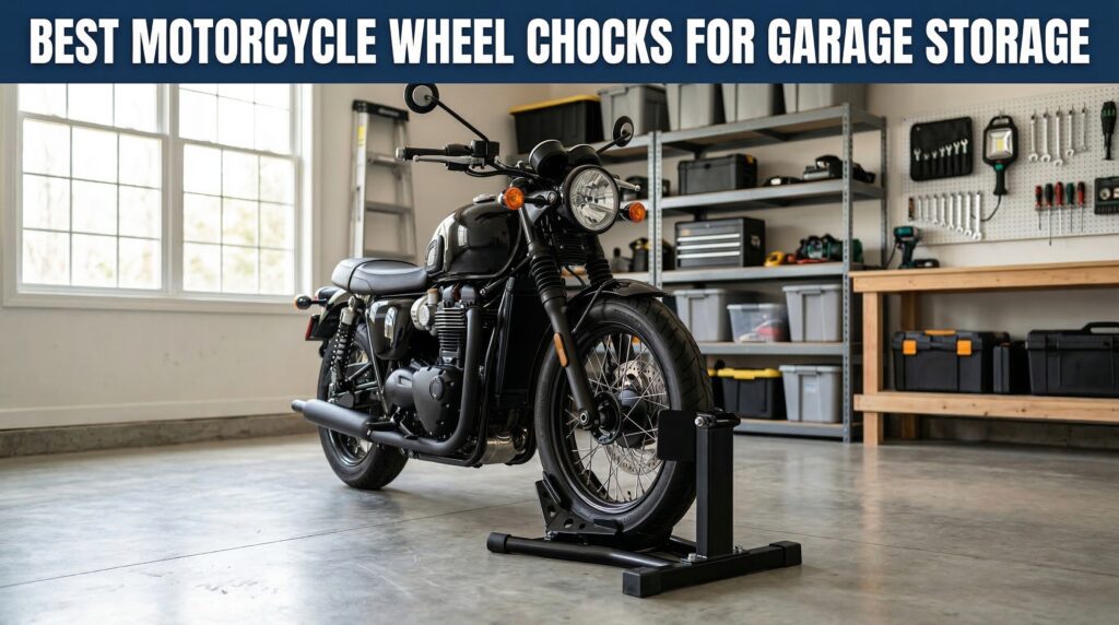 Current image: Best Motorcycle Wheel Chocks for Garage Storage