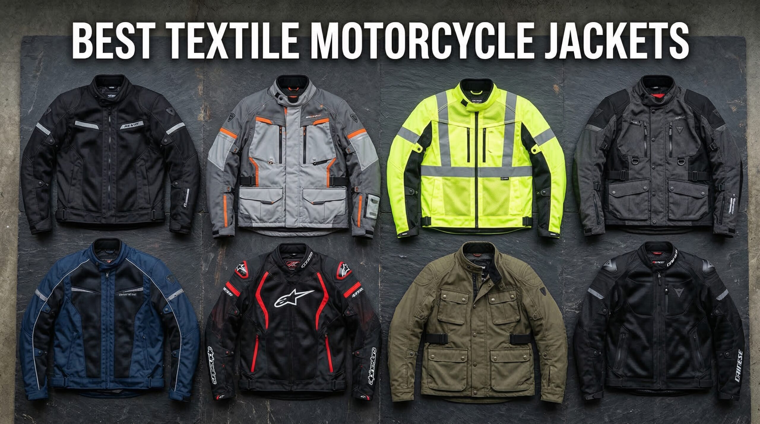 Best Textile Motorcycle Jackets for All-Season Riding