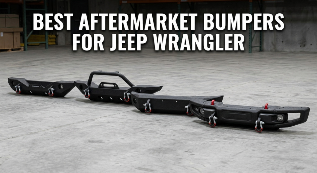 Best Aftermarket Bumpers for Jeep Wrangler