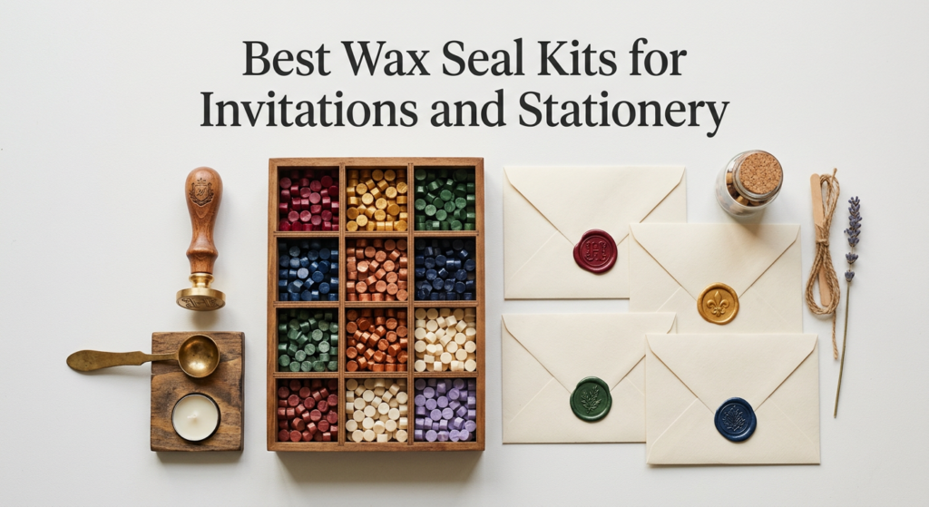 Current image: Best Wax Seal Kits for Invitations and Stationery