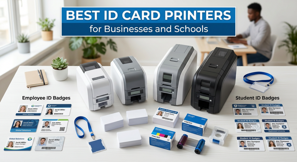 Current image: Best ID Card Printers for Businesses and Schools
