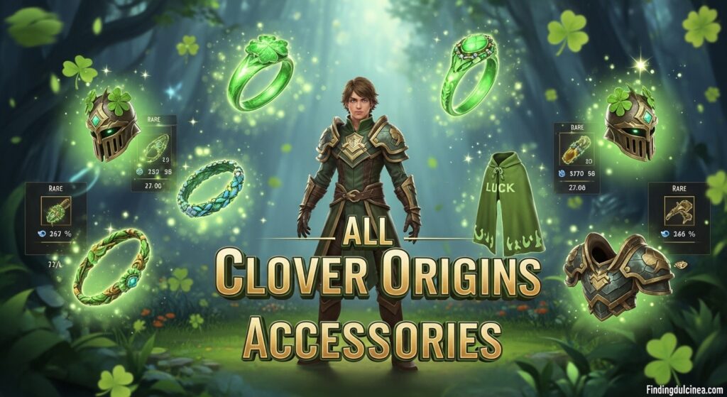 Current image: All Clover Origins Accessories Guide