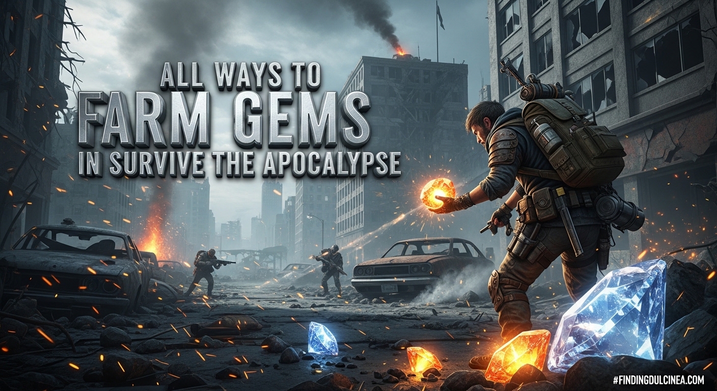 All Ways to Farm Gems in Survive the Apocalypse