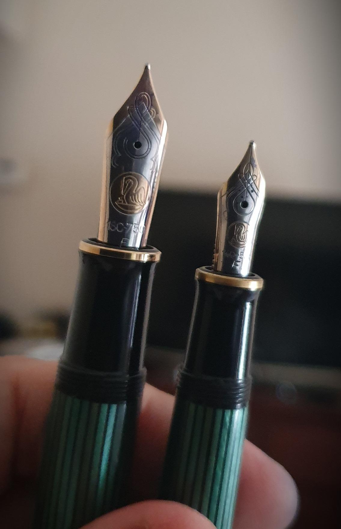 Pelikan M 1000 Fountain Pen Fine Line, Black customer photo 1