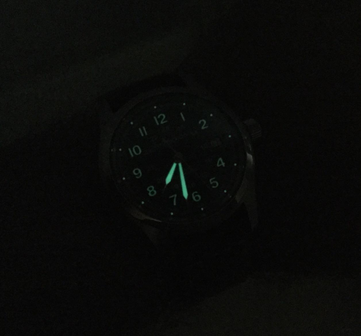 Hamilton Khaki Field Automatic Men's Watch - 38mm Case, Black Dial, Cow Leather Strap customer photo 2