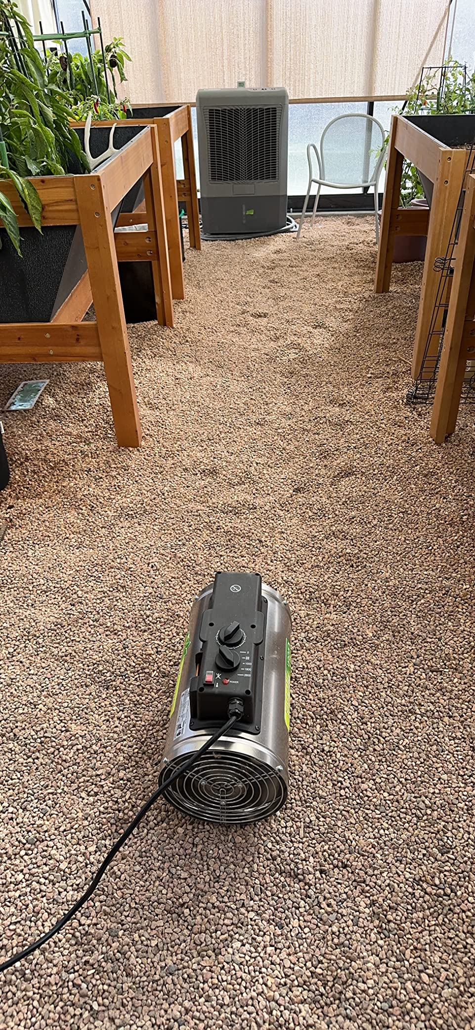 Bio Green Phoenix Greenhouse Heater - 2800W customer photo 1
