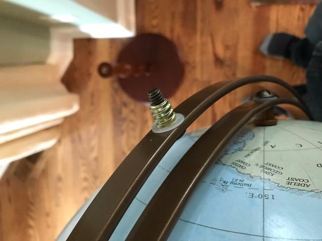 Replogle Globes Edinburgh II Globe, Blue Ocean, 16-Inch Diameter Floor Globe customer photo 1